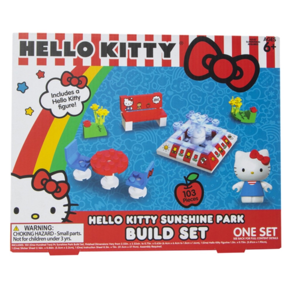 New HELLO KITTY Sunshine Park Build Set